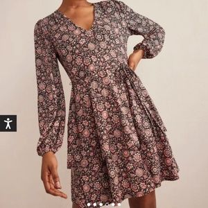 Boden Tiered Mini Jersey Dress